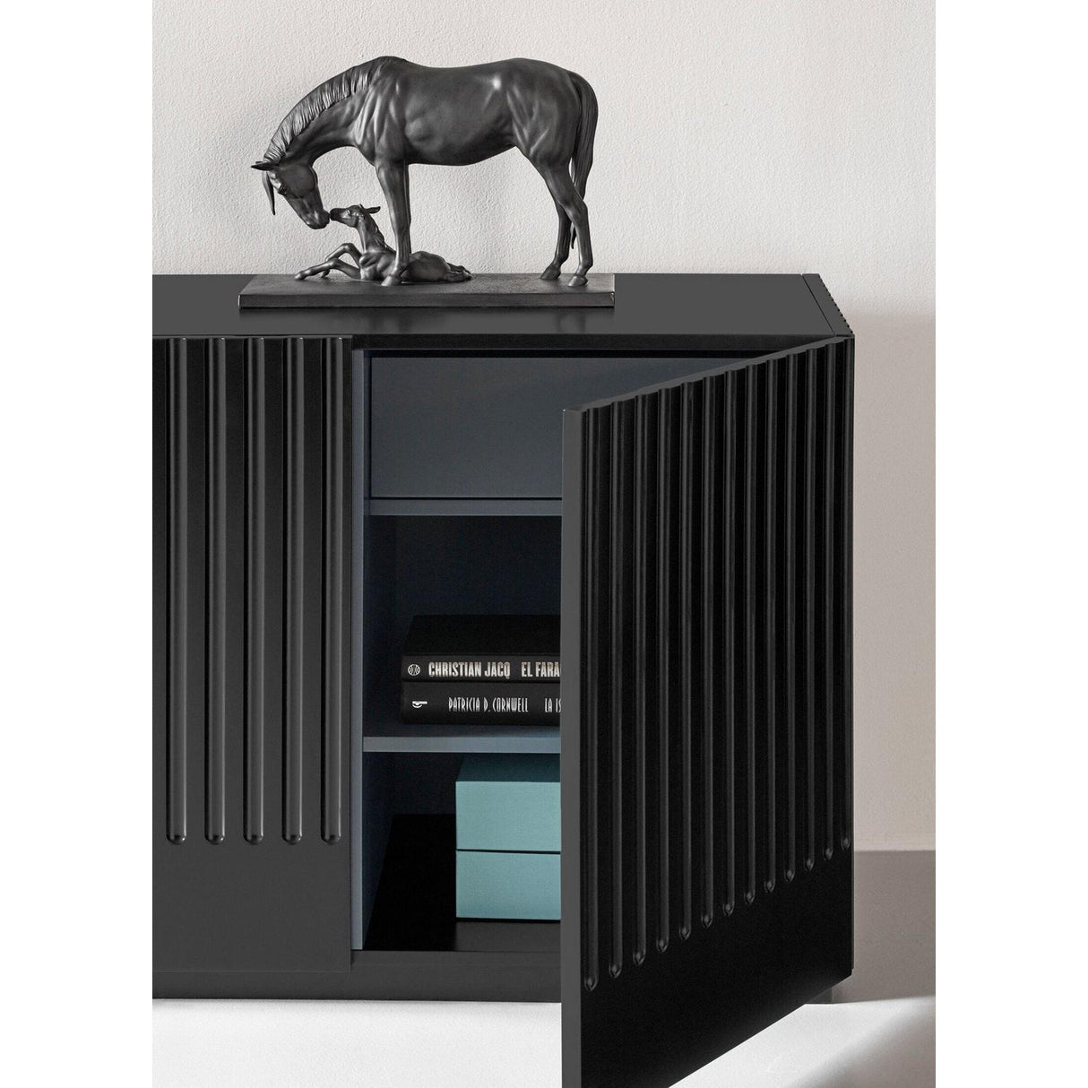 Lladró Cavalla e Puledro 27x39cm Porcellana