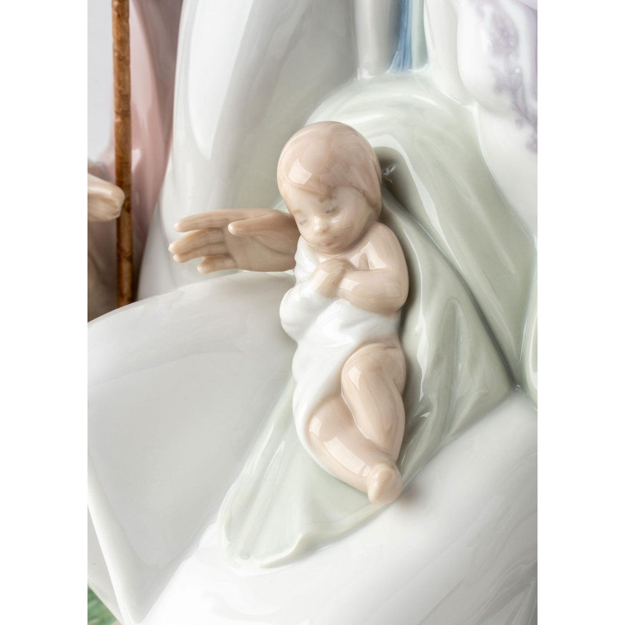 Lladró Figurina Natività Evento Gioioso 38x26cm Porcellana