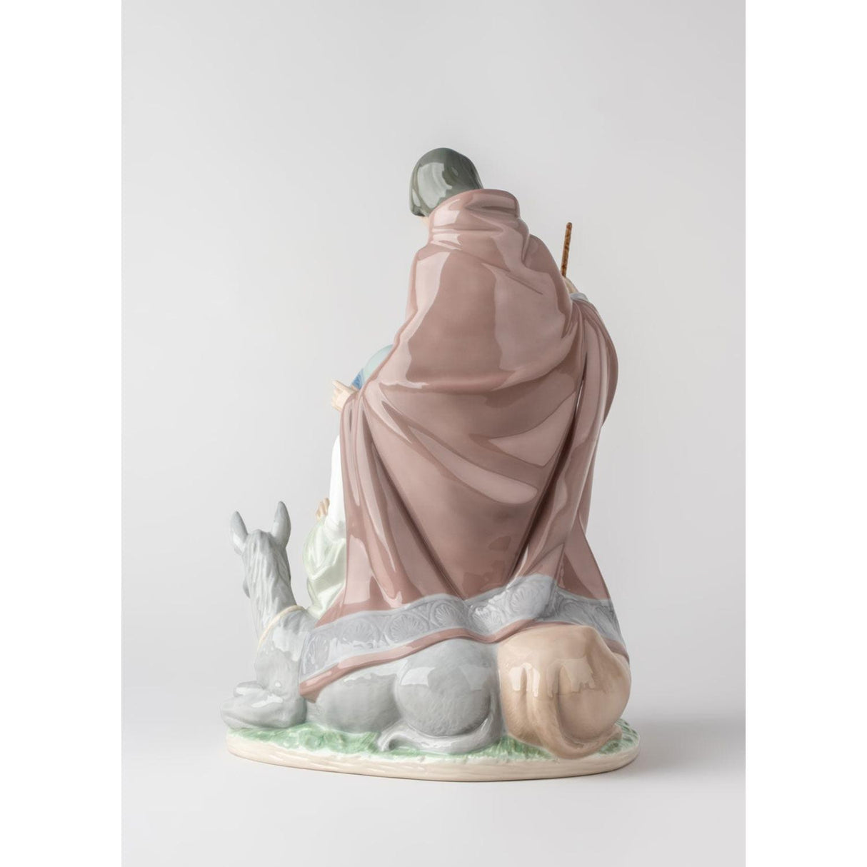 Lladró Figurina Natività Evento Gioioso 38x26cm Porcellana