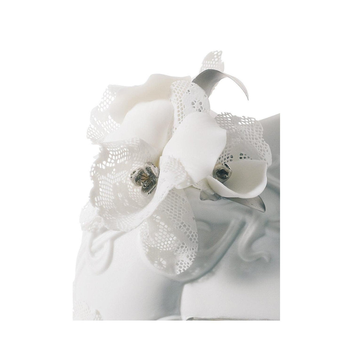 LLADRO' Figurina Busto My Fair Lady Lustro Argento 36x23cm Porcellana