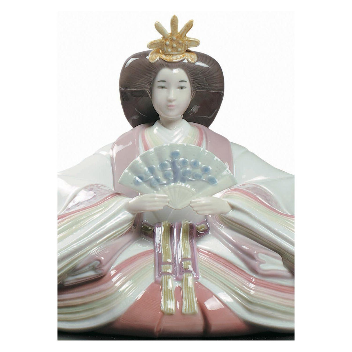 Lladró Figurina Hina Dolls 2015 Edizione Limitata 28x55cm Porcellana