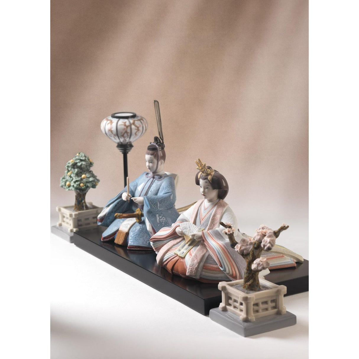 Lladró Figurina Hina Dolls 2012 Edizione Limitata 26x41cm Porcellana