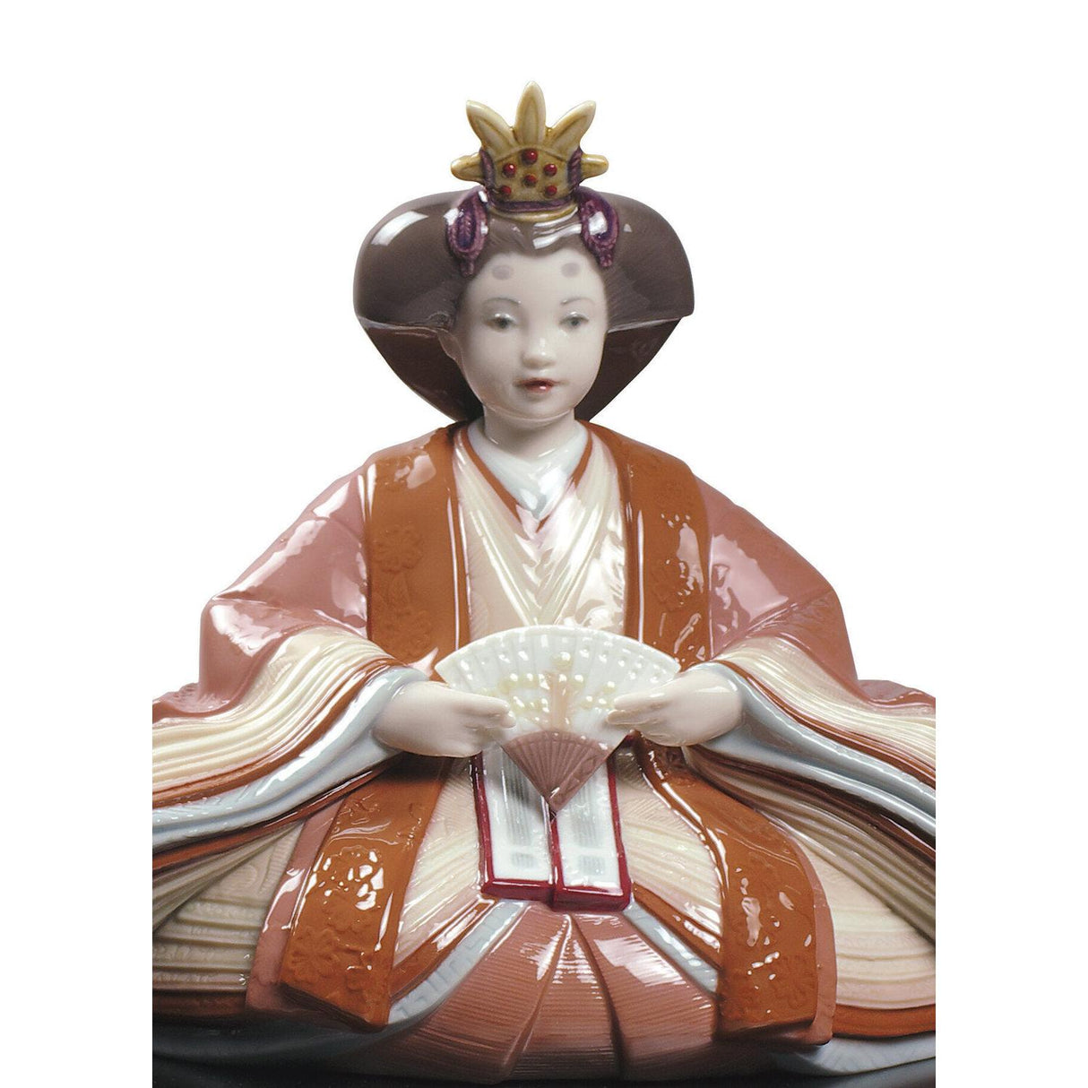 Lladró Figurina Hina Dolls Edizione Speciale Edizione Limitata 26x41cm Porcellana