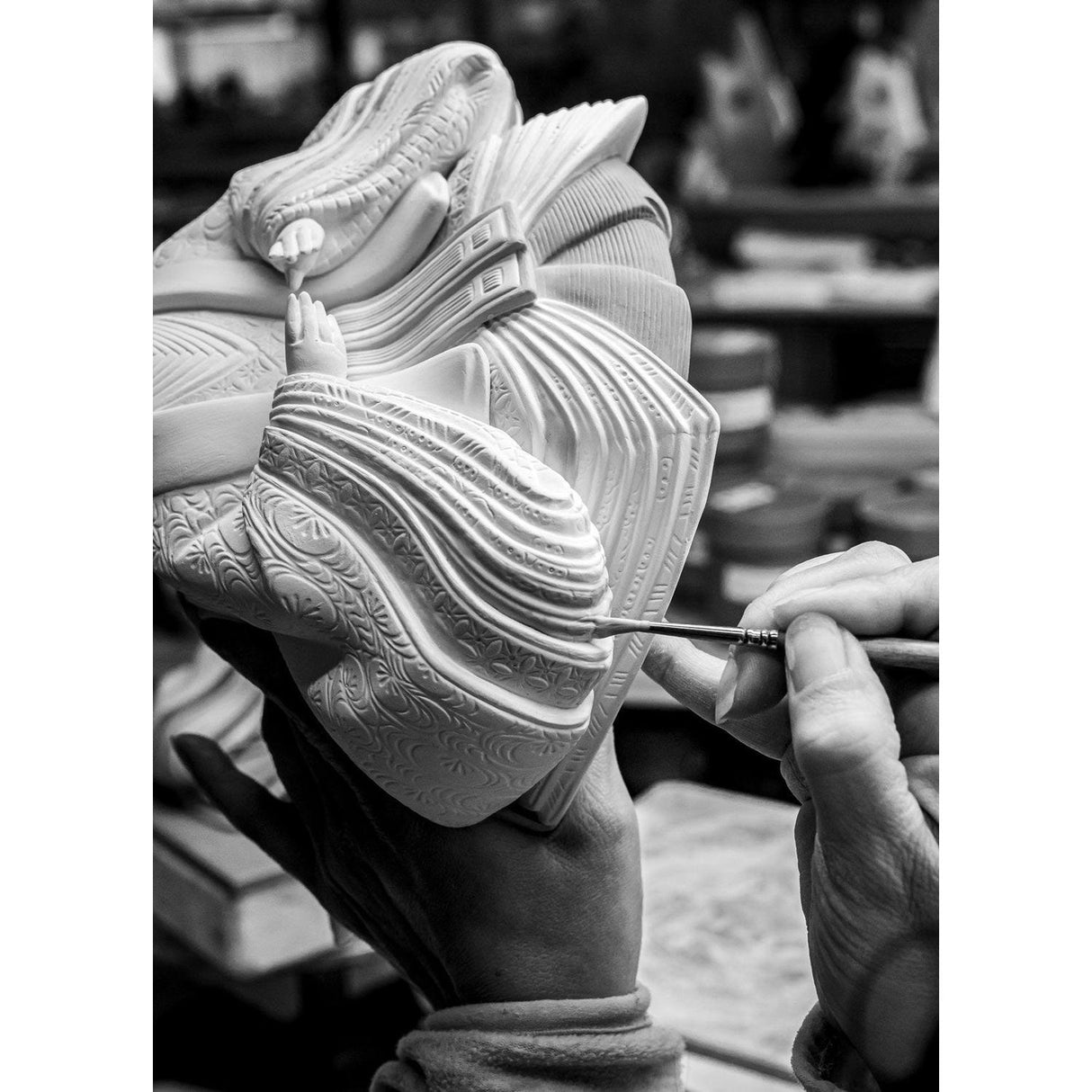 LLADRO' Figurina Hina Dolls Edizione Speciale Edizione Limitata 26x41cm Porcellana