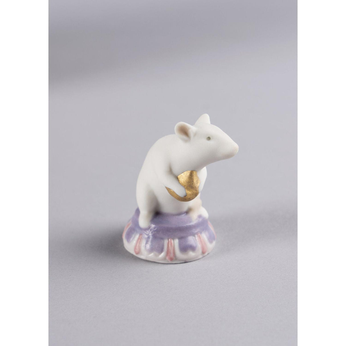 Lladró Figurina Ganesha con Mridangam Edizione Limitata 23x18cm Porcellana