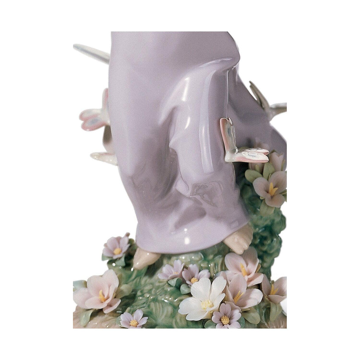 Lladró Figurina Fata Ali di Farfalle 23x15cm Porcellana