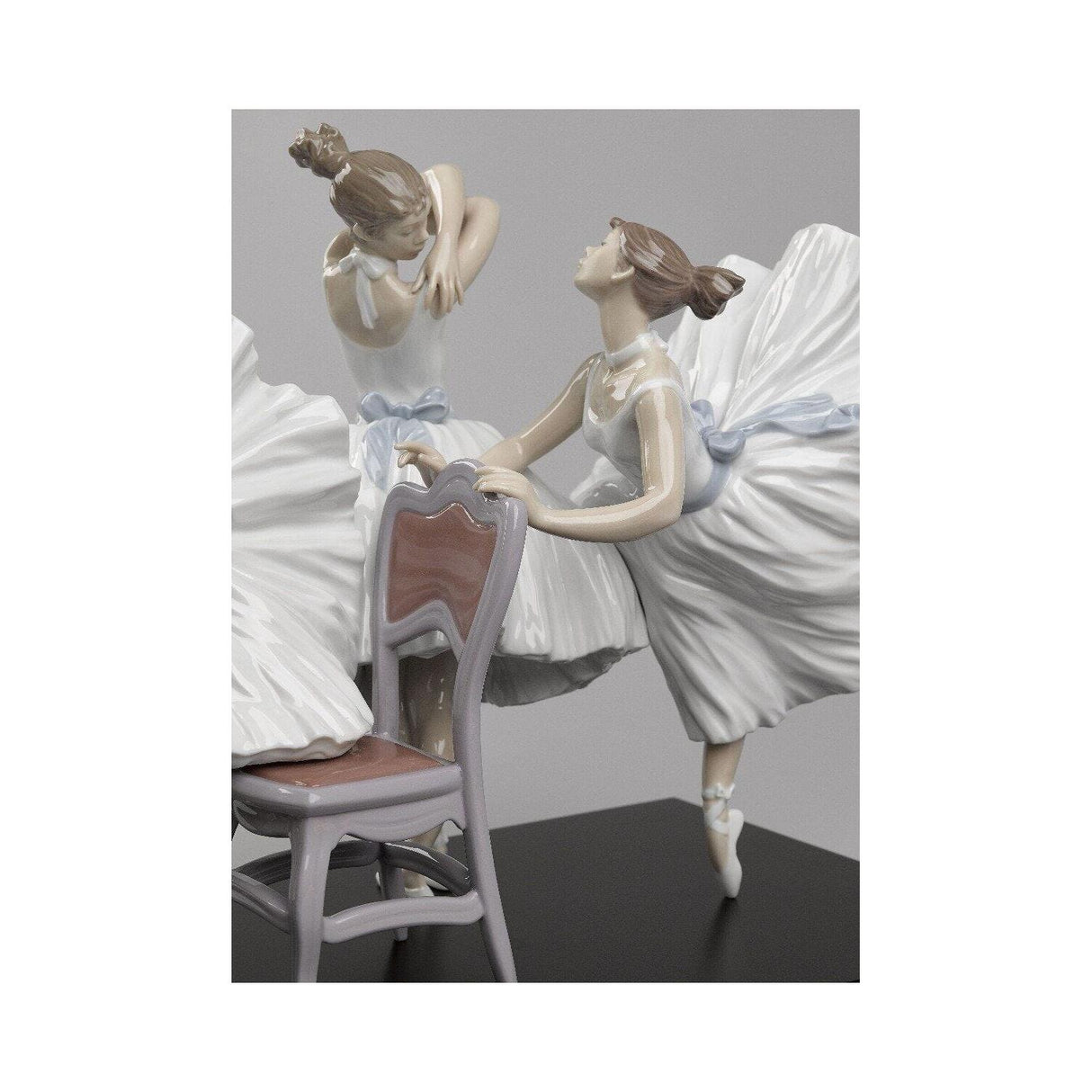 Lladró Figurina Lezione di Danza Edizione Limitata 36x49cm Porcellana