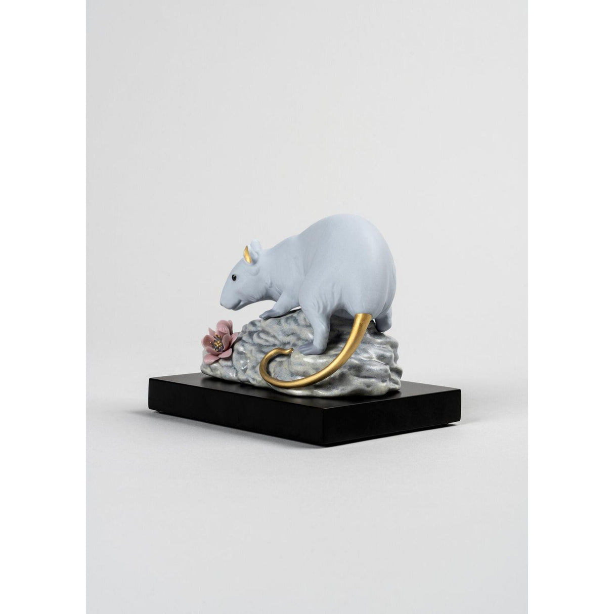 Lladró Figura Scultura Il Topo 10x14cm Porcellana