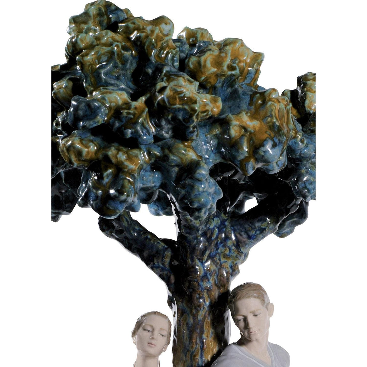 Lladró Figurina L'Albero Degli Innamorati 49x32cm Porcellana