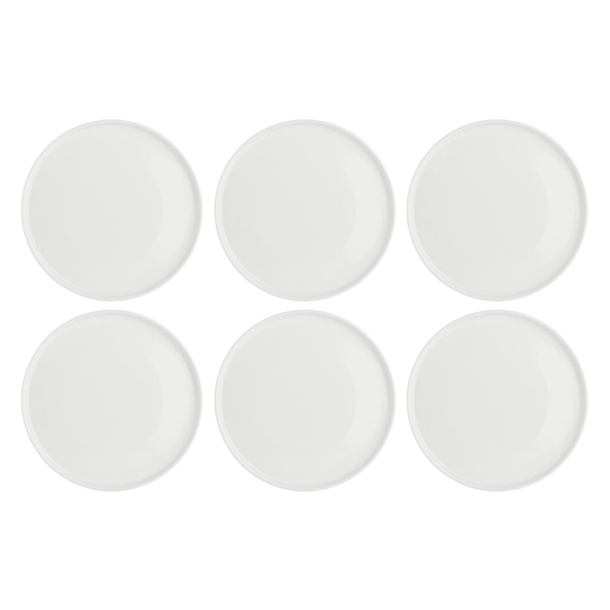 LA PORCELLANA BIANCA Essenziale Gourmet Set 6 Pieces Flat Plate 26cm