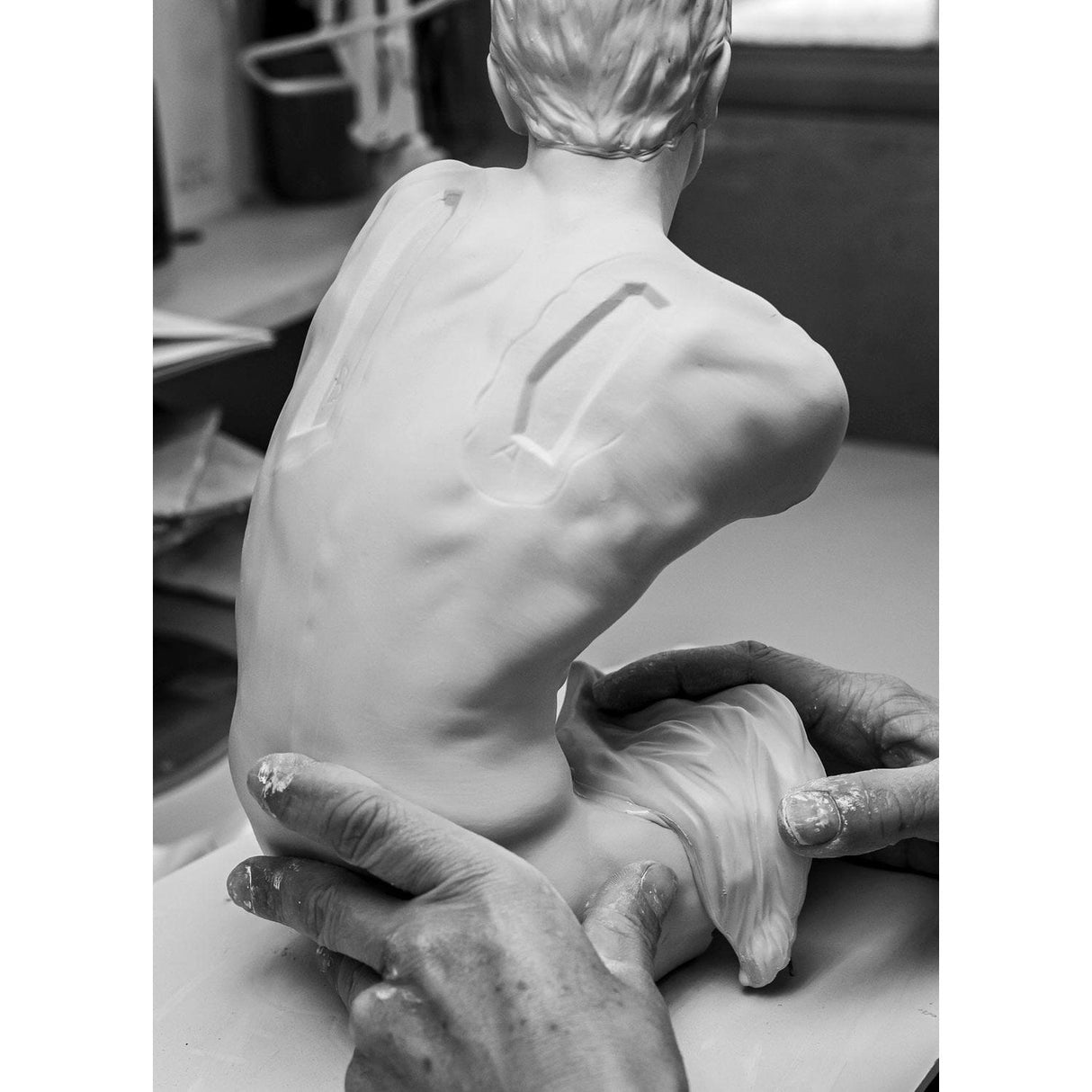 Lladró Figurina Angelo Custode 28x40cm Porcellana