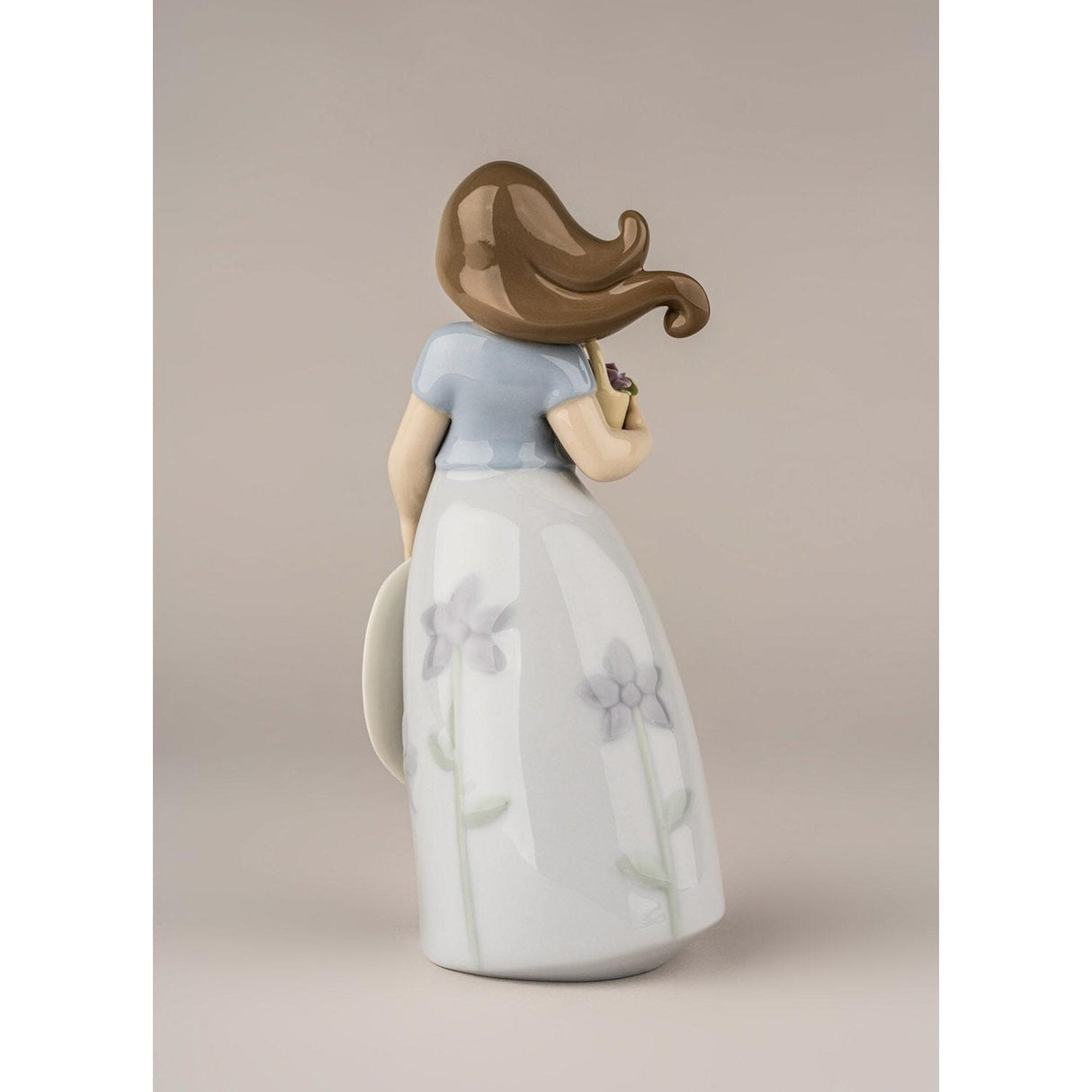 Lladró Figurina Bimba Piccola Viola 17x9cm Porcellana