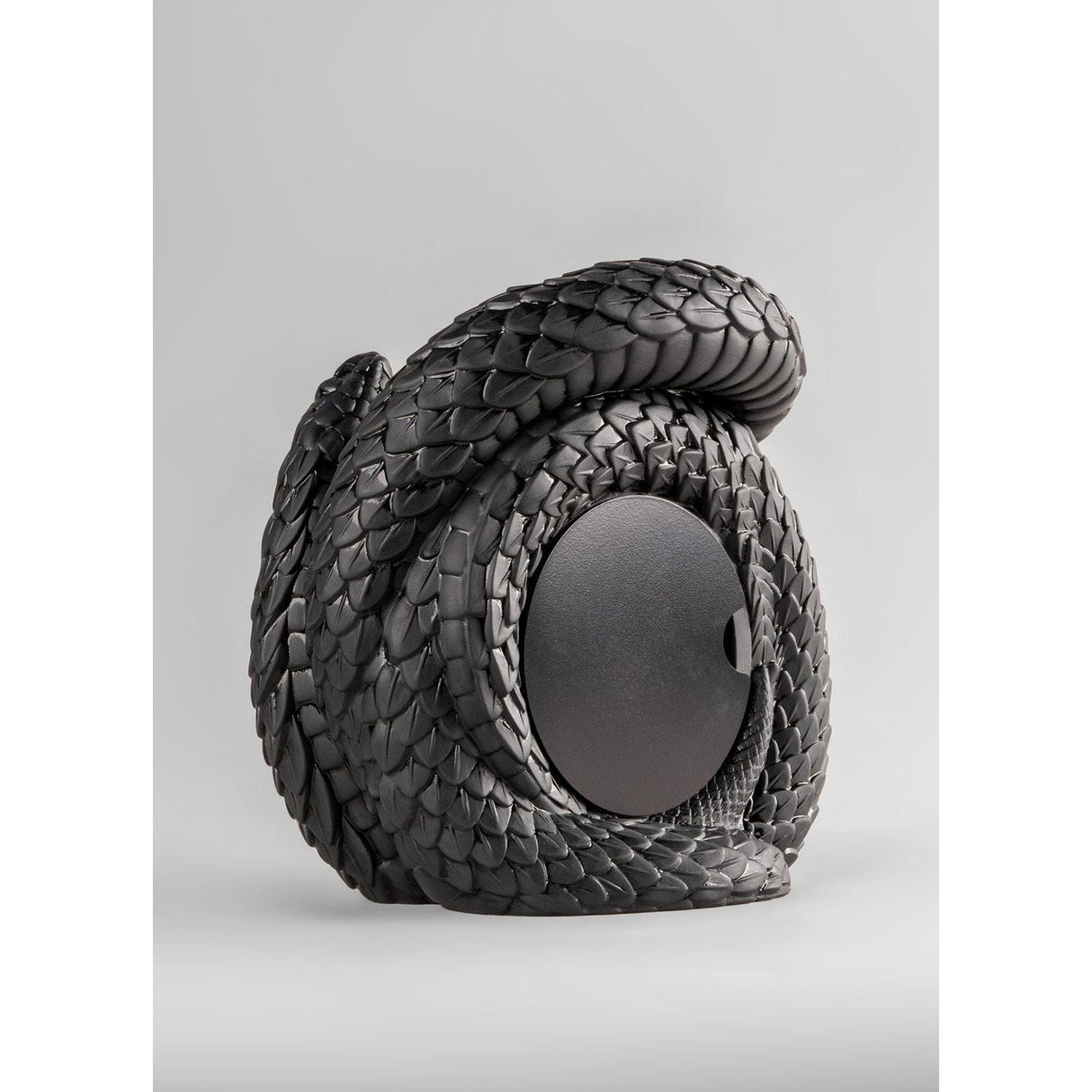 LLADRO' Orologio Snakes 21x22cm Porcellana