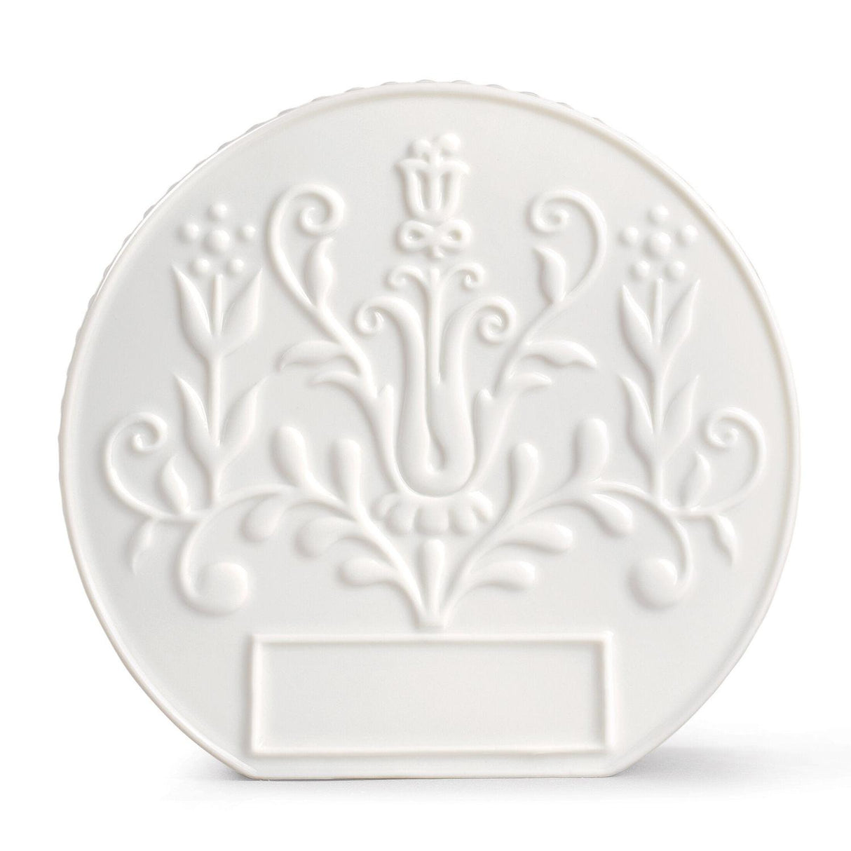 LLADRO' Orologio Logos 10x11cm Porcellana