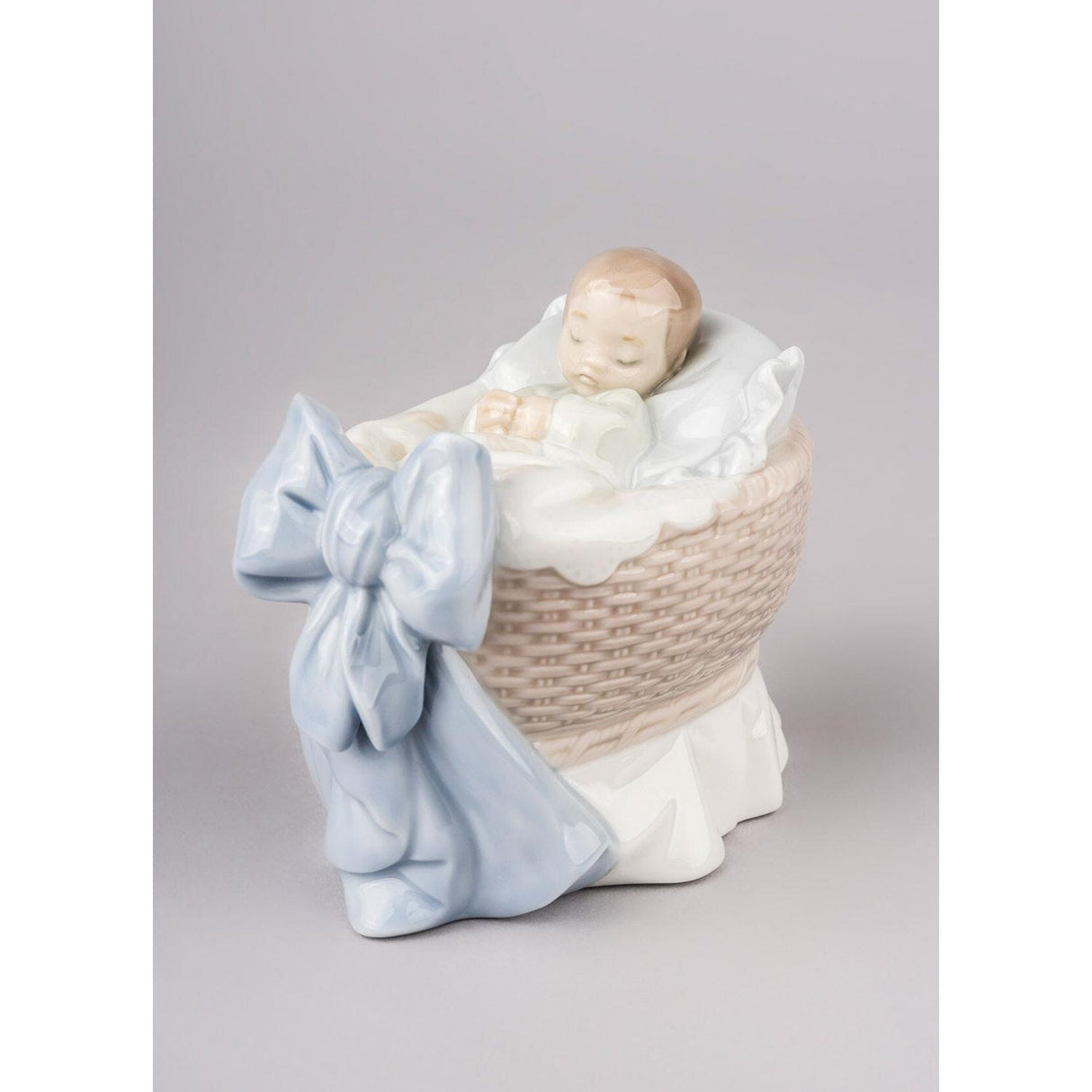 Lladró Figurina Bimbo Un Regalo Dal Cielo 9x7cm Porcellana