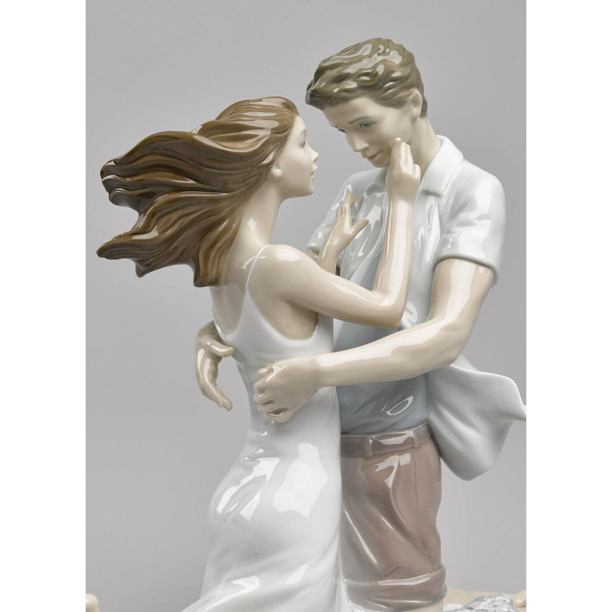 Lladró Figurina Coppia L'Ebbrezza Dell'Amore 31x33cm Porcellana