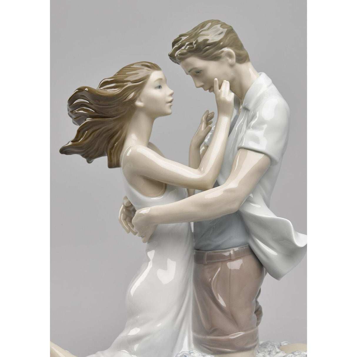 Lladró Figurina Coppia L'Ebbrezza Dell'Amore 31x33cm Porcellana