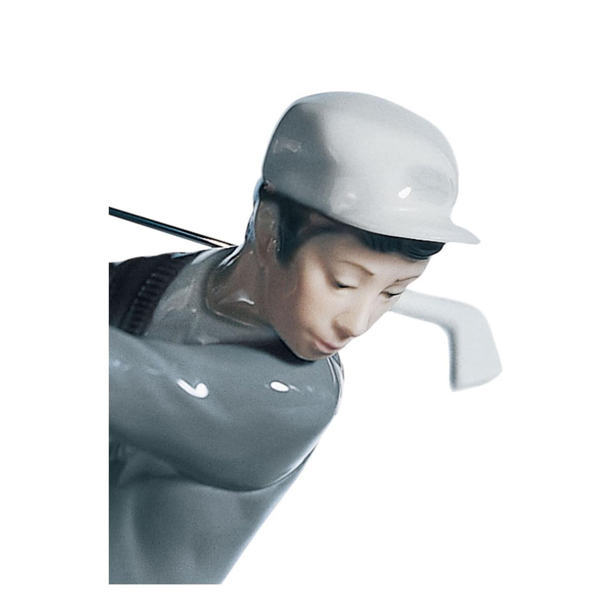Lladró Figurina Giocatore Golf 27x13cm Porcellana