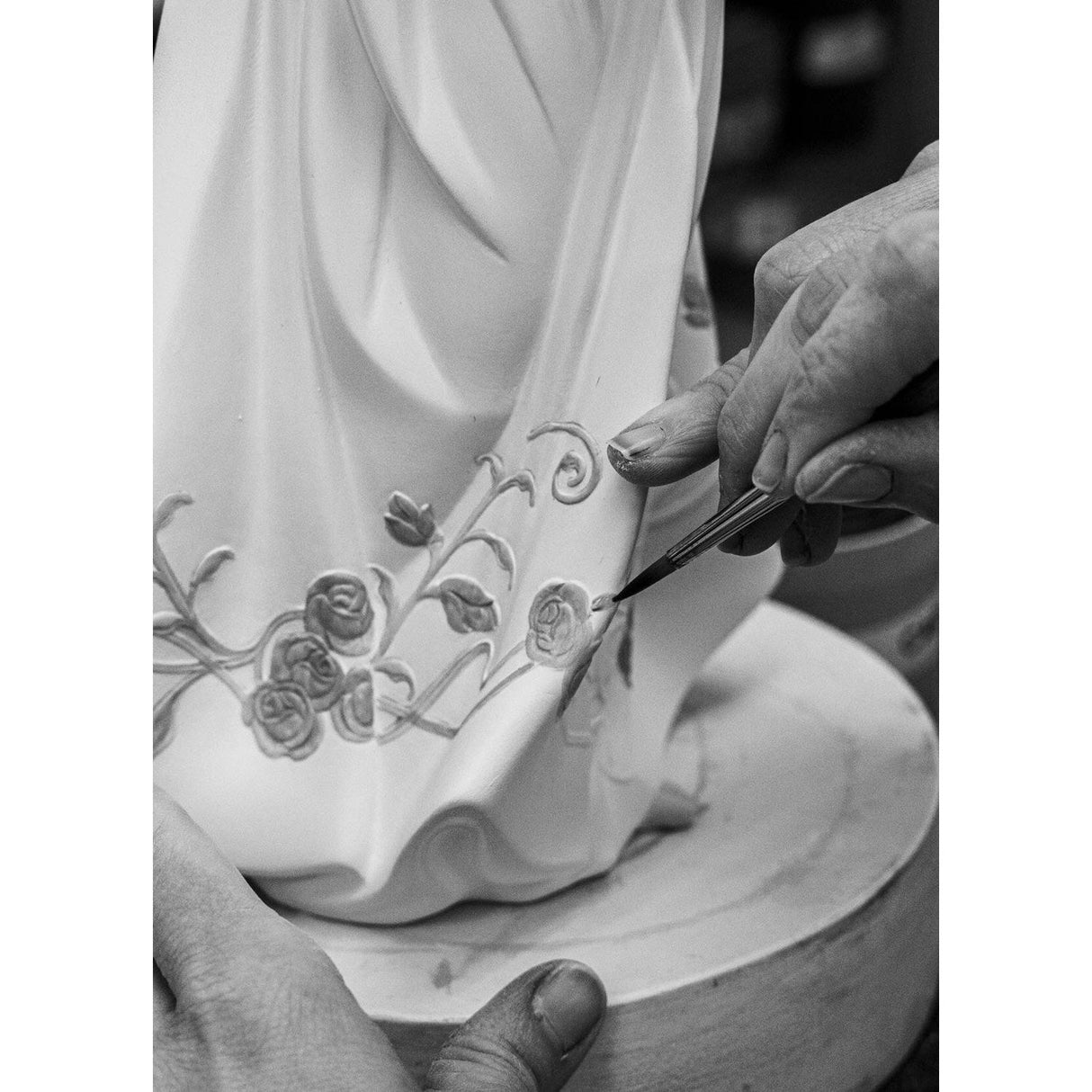 Lladró Figurina Donna Tesori Della Terra 33x15cm Porcellana