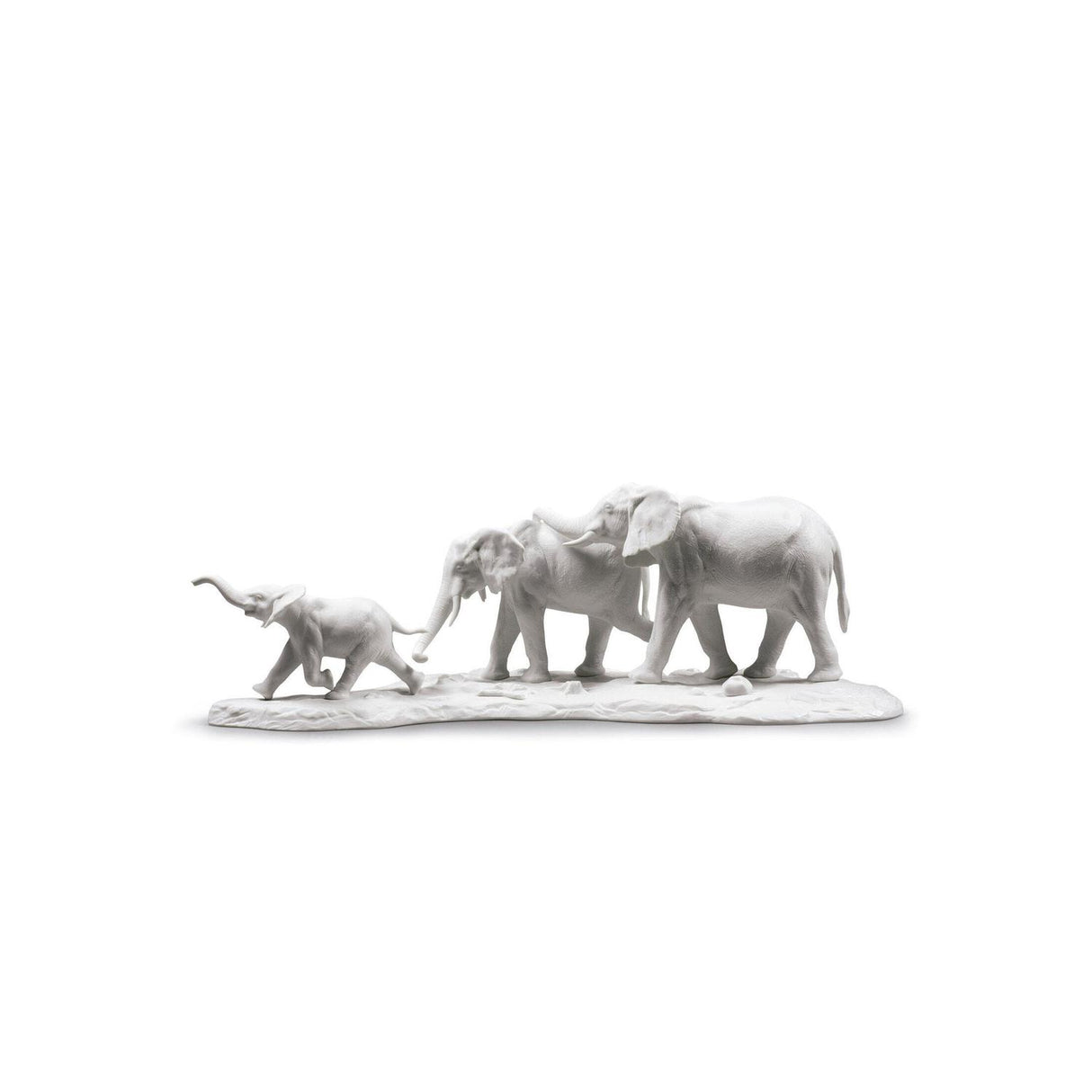 LLADRO' Scultura Savana Africana Animali Selvatici 29x120cm Porcellana