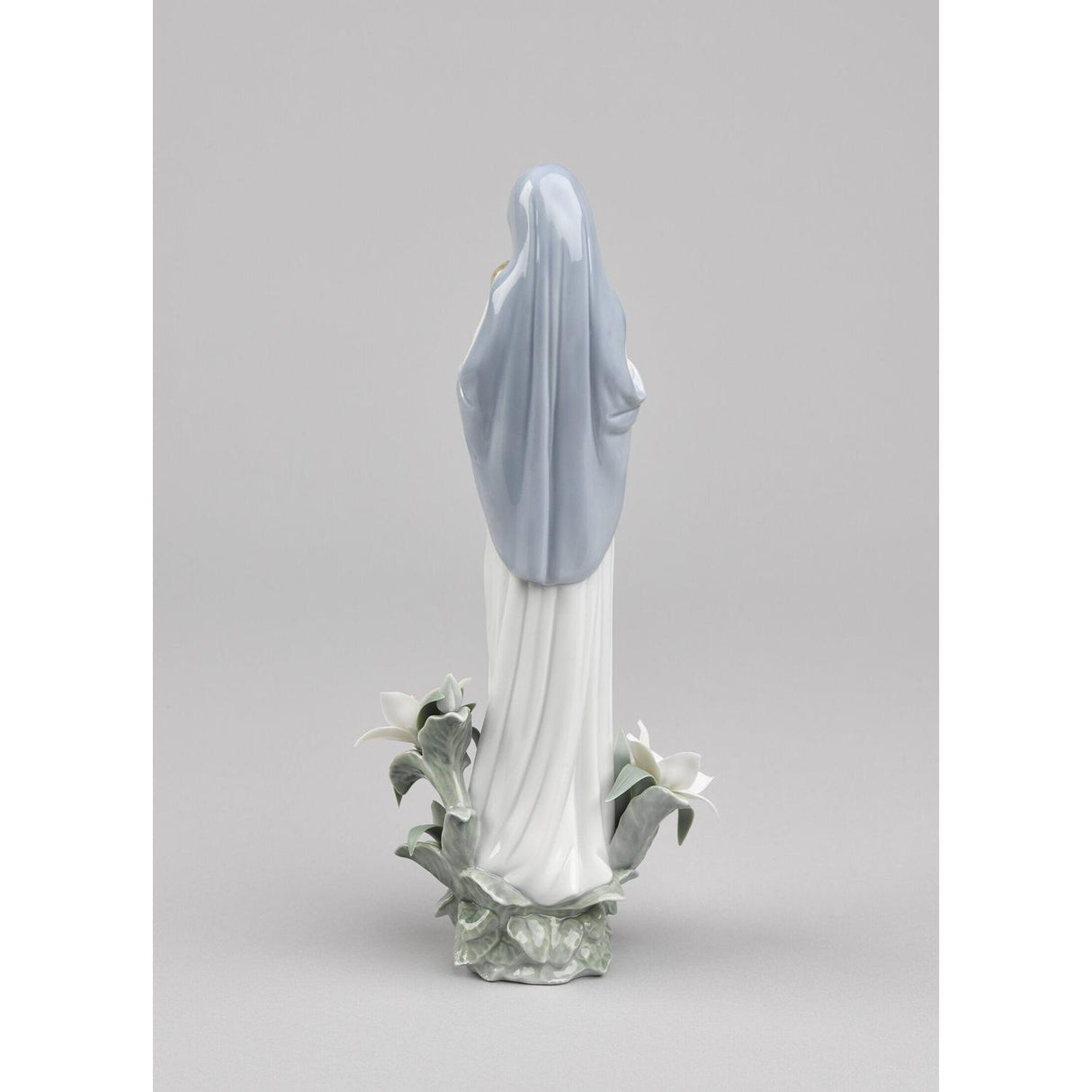 Lladró Figurina Madonna Dei Fiori 33x14cm Porcellana