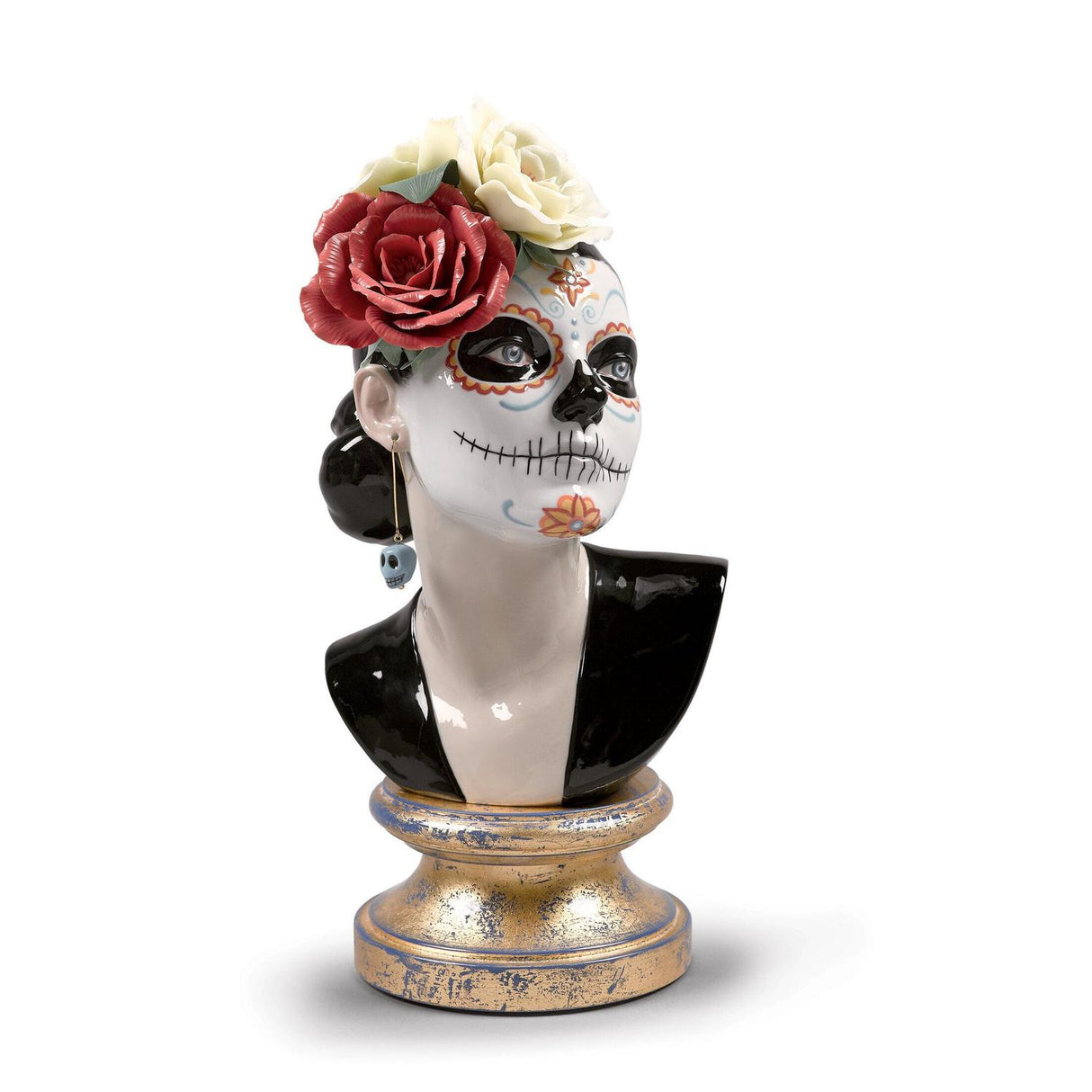 Lladró Figurina Bella Catrina Edizione Limitata 31x19cm Porcellana