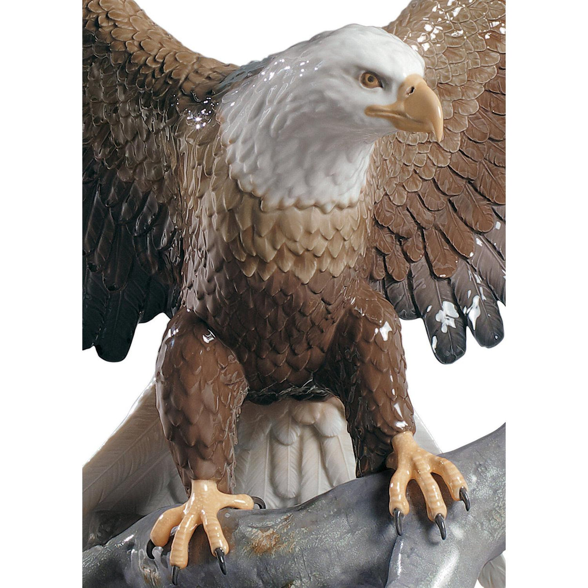 Lladró Scultura Aquila 48x57cm Porcellana