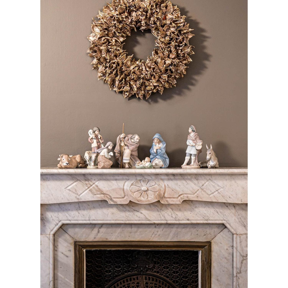 Lladró Figurina Natività Cammello 15x22cm Porcellana