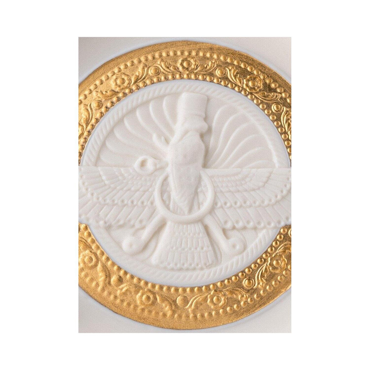 LLADRO' Piatto Asho Farohar 10x10cm Porcellana