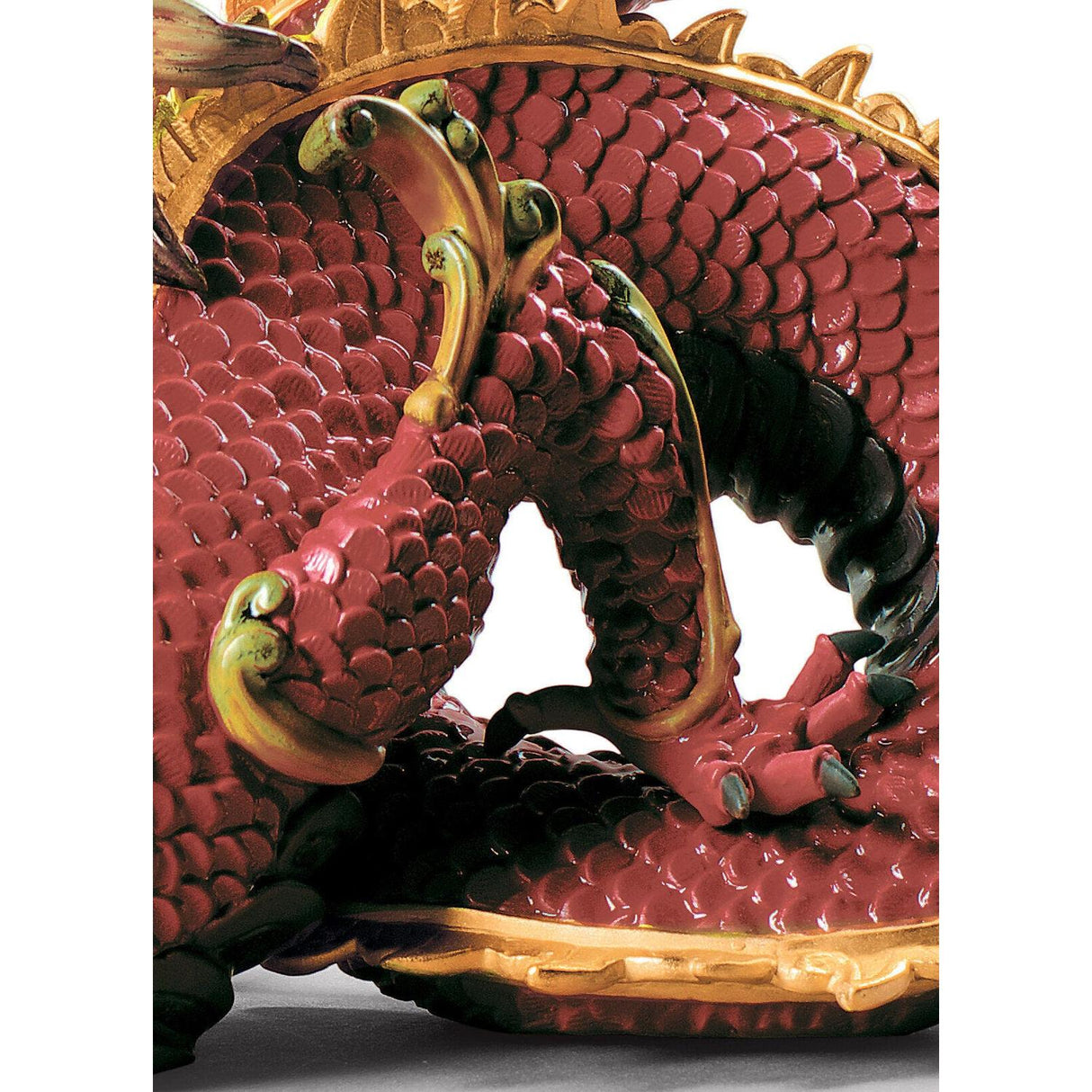 Lladró Scultura Dragone Maestoso 26x31cm Porcellana