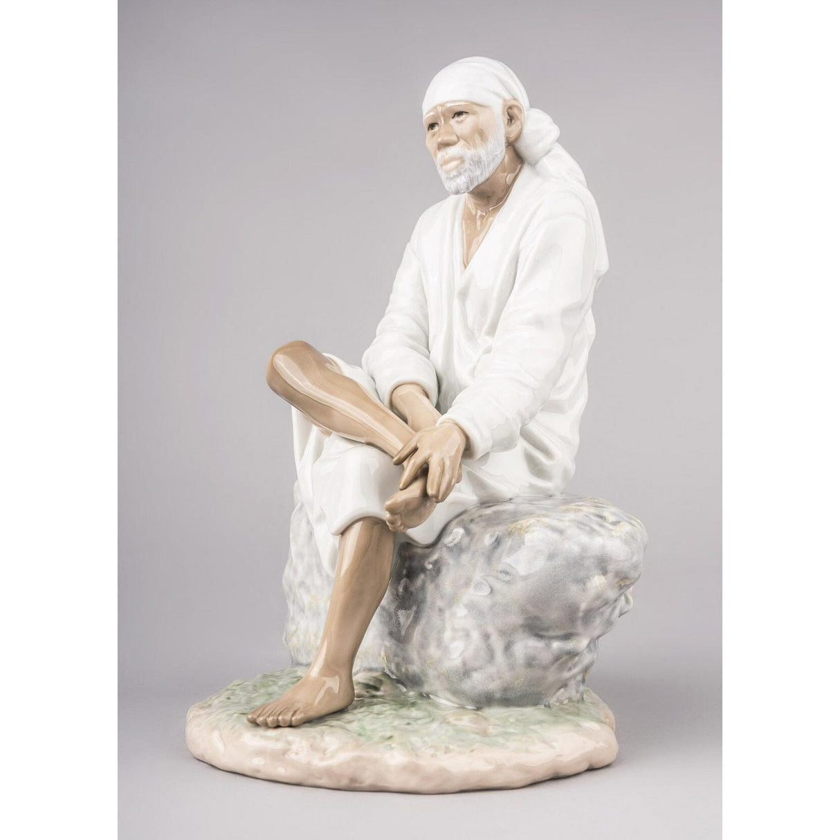 Lladró Figurina Sai Baba 26x18cm Porcellana