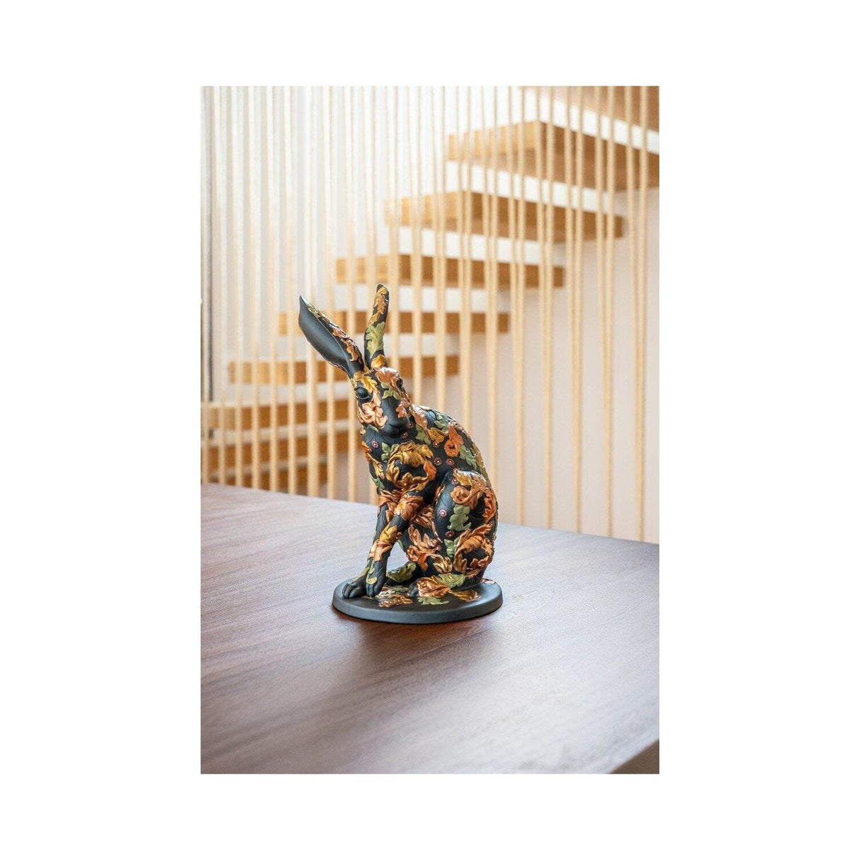 Lladró Scultura Lepre De la Foresta Serie Limitata 32x19cm Porcellana