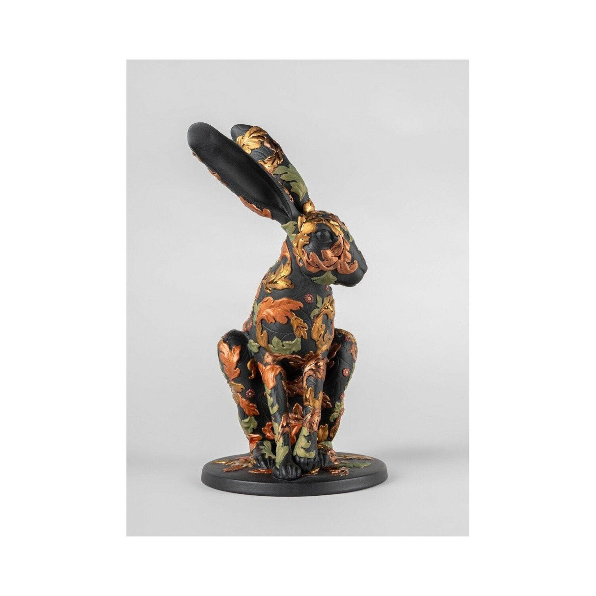 Lladró Scultura Lepre De la Foresta Serie Limitata 32x19cm Porcellana