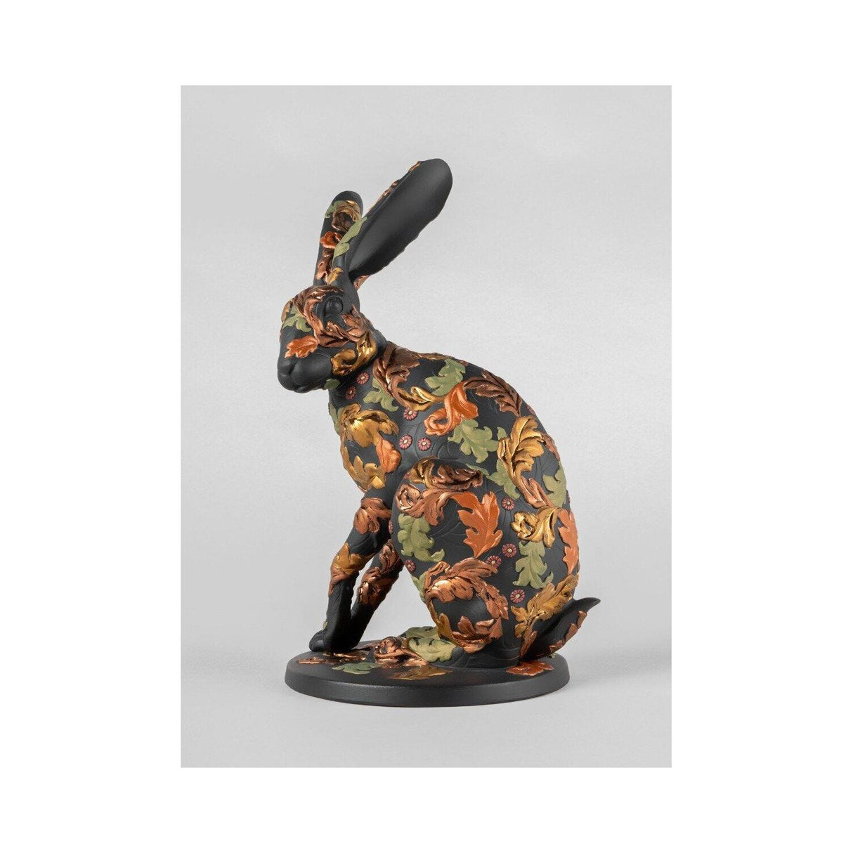 Lladró Scultura Lepre De la Foresta Serie Limitata 32x19cm Porcellana