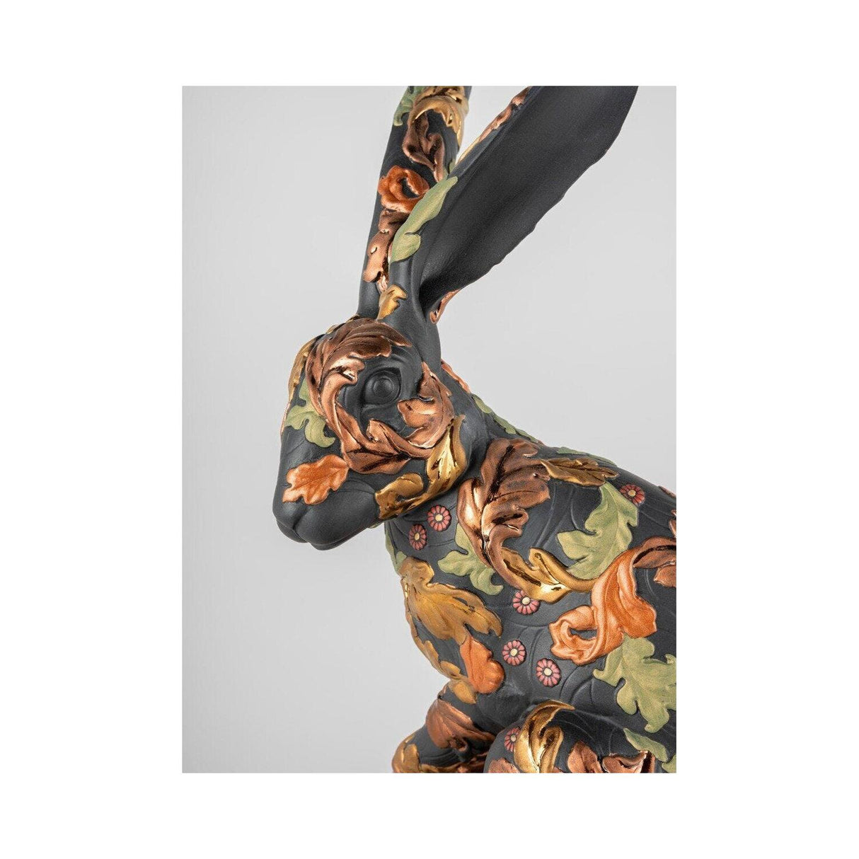 Lladró Scultura Lepre De la Foresta Serie Limitata 32x19cm Porcellana