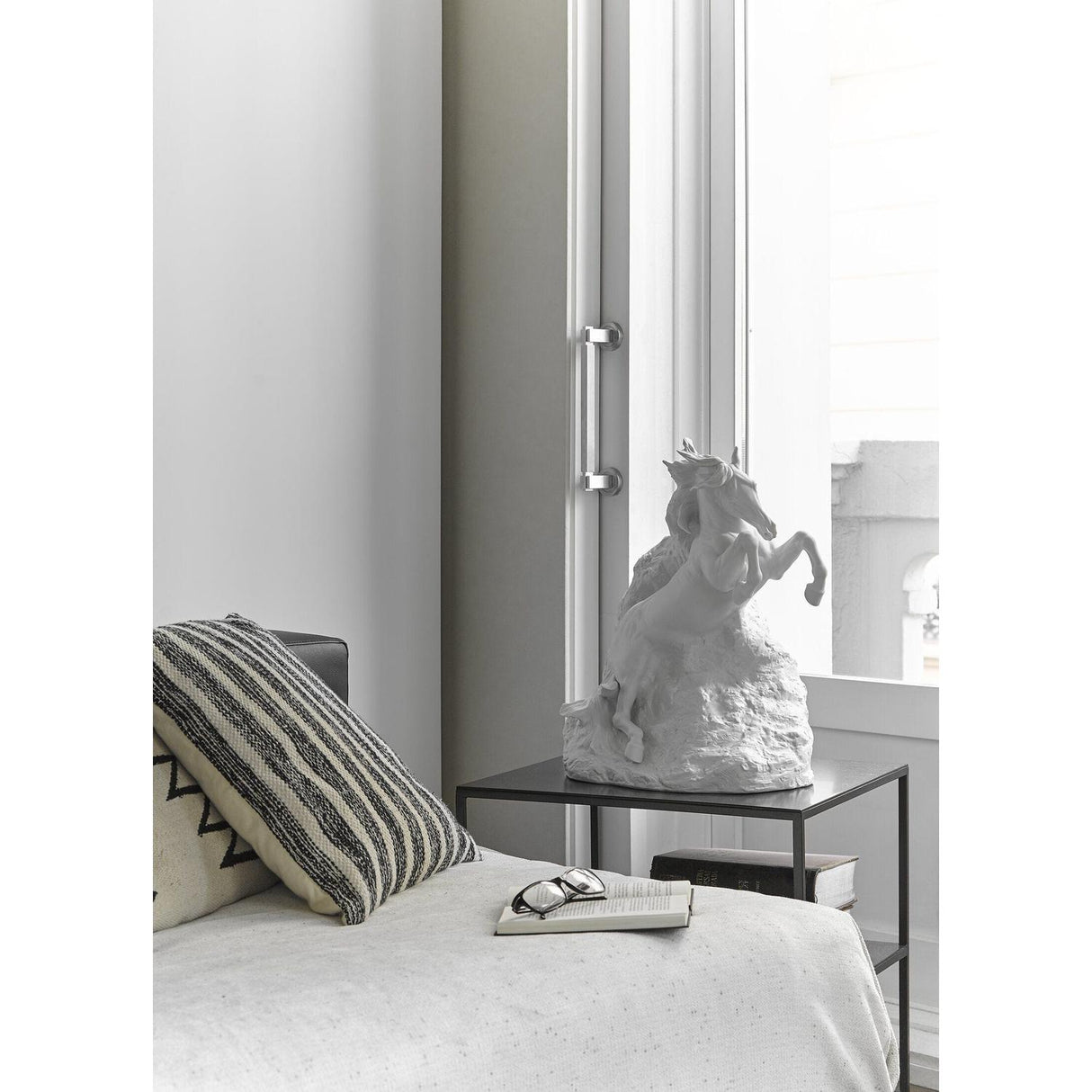 LLADRO' Scultura Cavallo Spirito Indomabile 50x36cm Porcellana