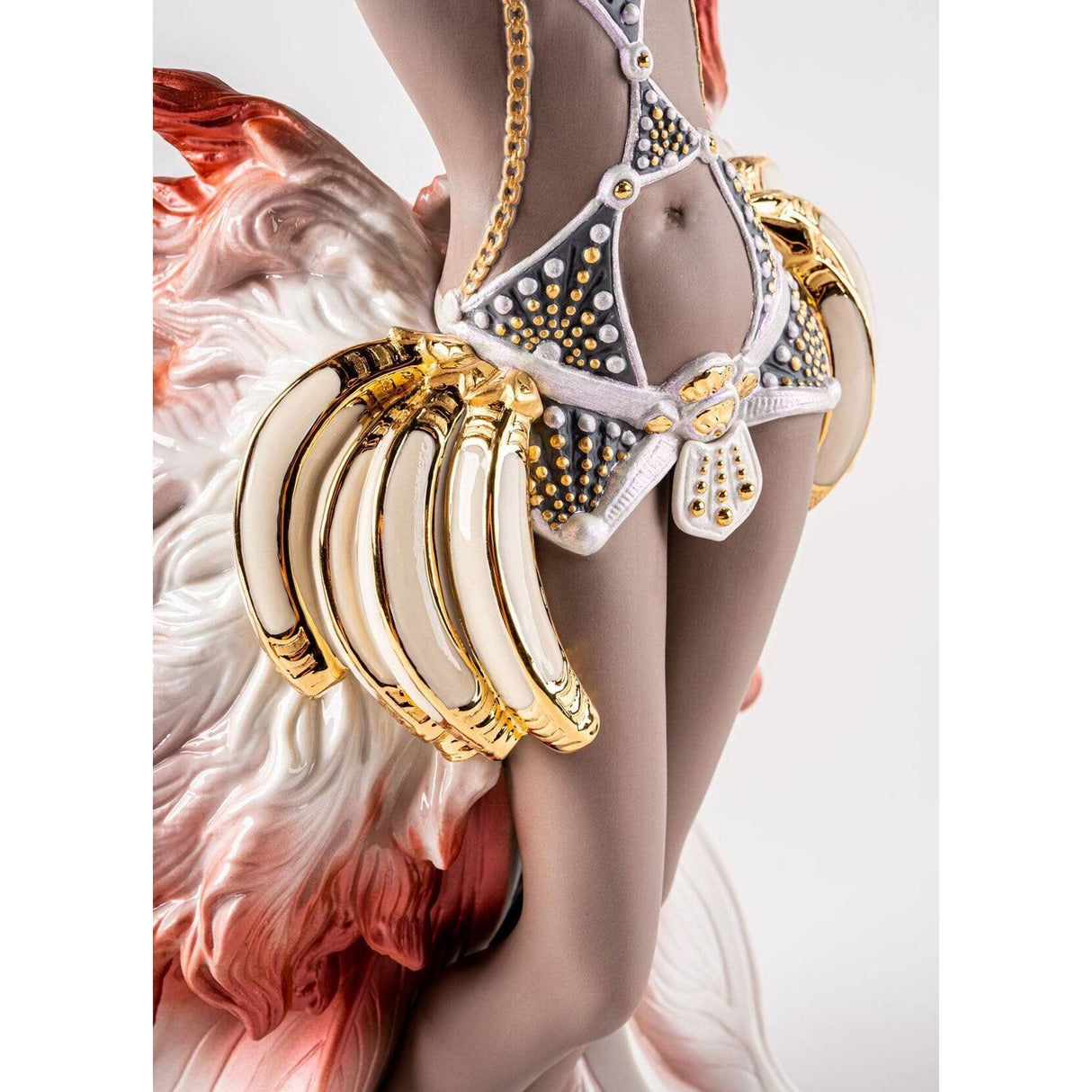 Lladró Scultura Dea D'Ebano 52x36cm Porcellana