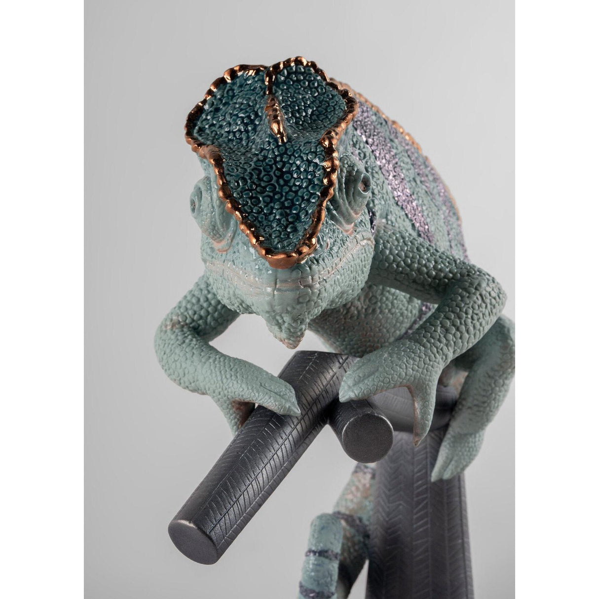 Lladró Figura Scultura Camaleonte 30x24cm Porcellana