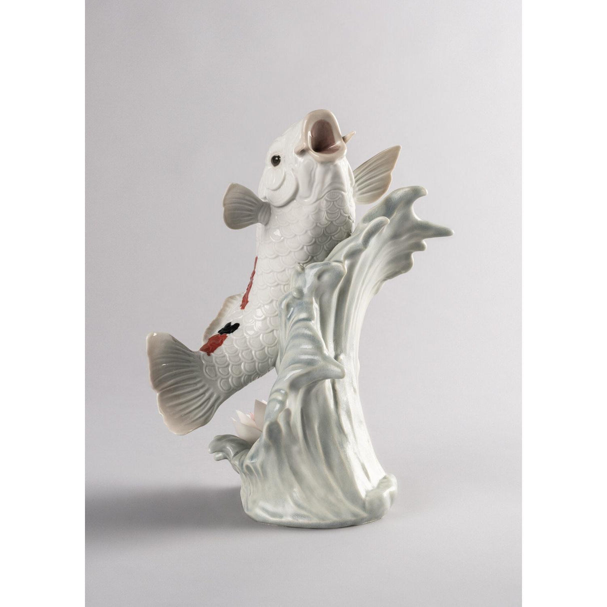 Lladró Figura Carpe Koi 31x21cm Porcellana