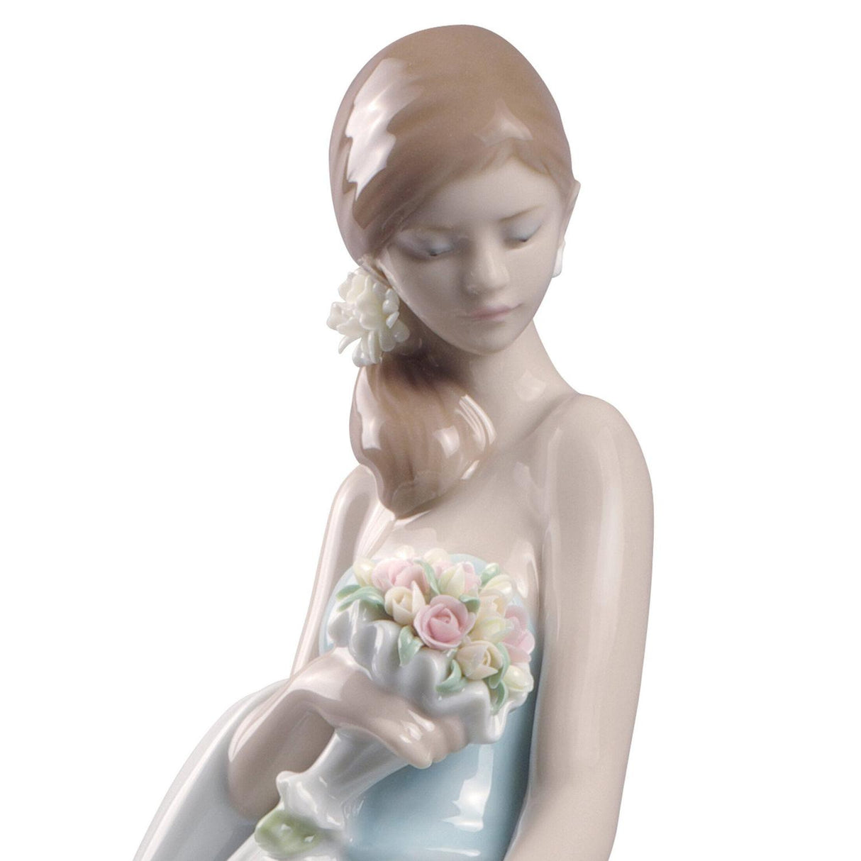 Lladró Figurina Sposa Il Suo Giorno Speciale 36x18cm Porcellana