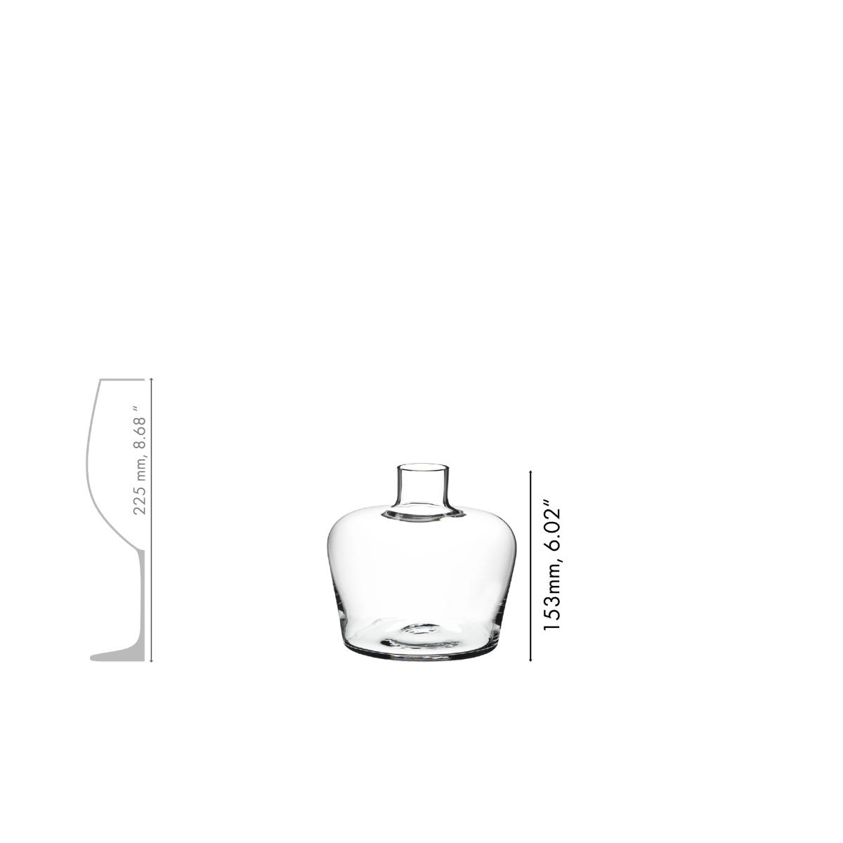 RIEDEL Margaux Decanter 1,4L Cristallo Fatto a Mano