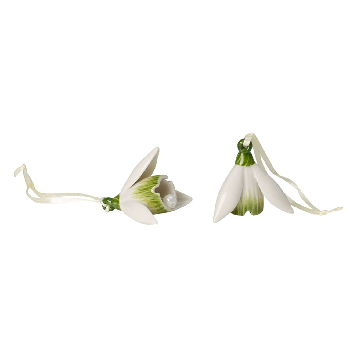 VILLEROY & BOCH Mini Flower Bells Set 2 Campanelle Fiore Decorazione Pasqua