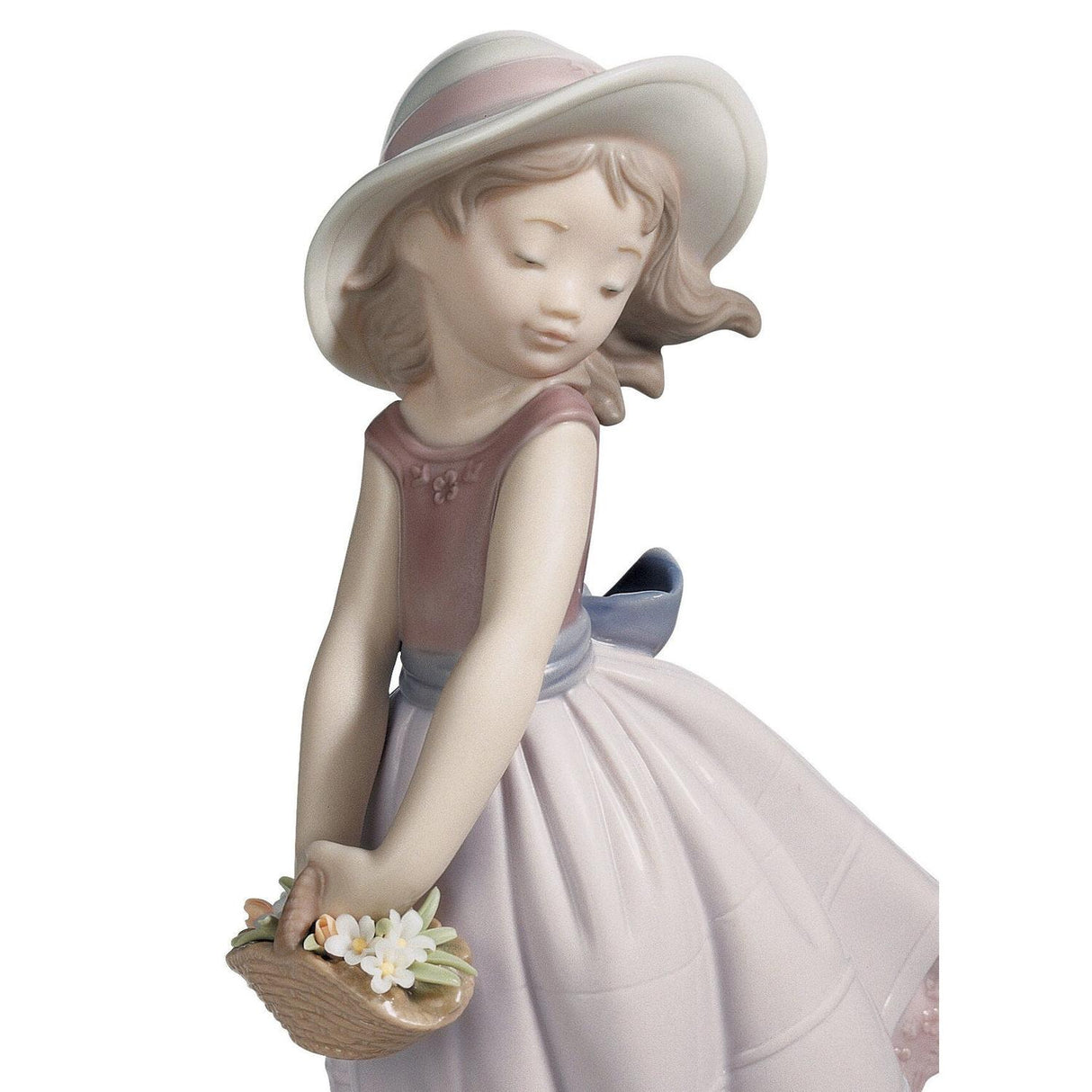 Lladró Figurina Bimba Deliziosa Innocenza 18x6cm Porcellana