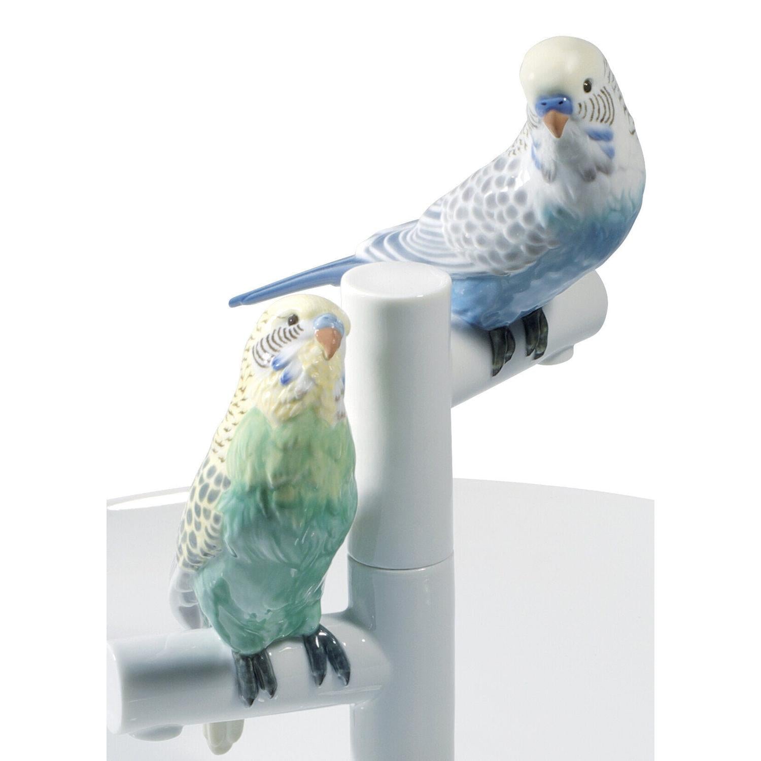 Lladró Piatto Parrot Romance 29x41cm Porcellana