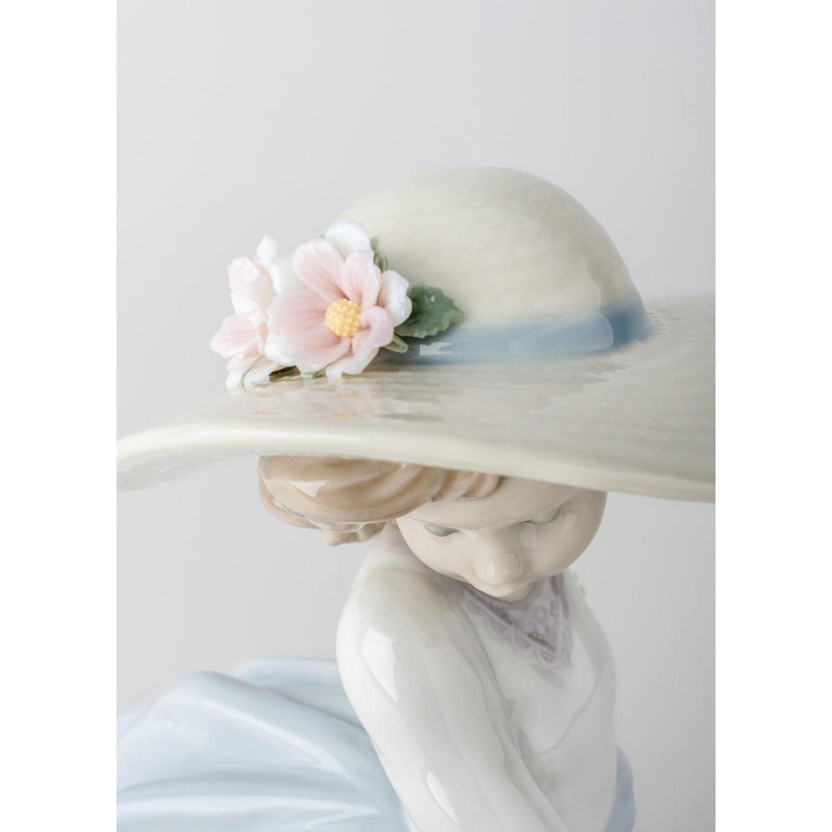 Lladró Figurina Bimba con Cani la Grande Famiglia 24x31cm Porcellana