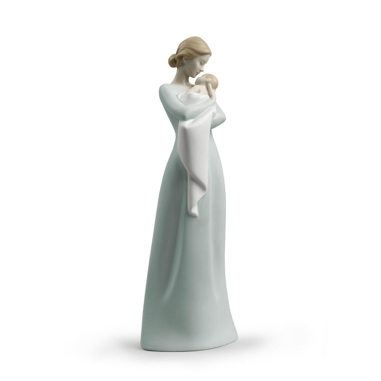 LLADRO' Figurina Abbraccio Materno 31x10cm Porcellana