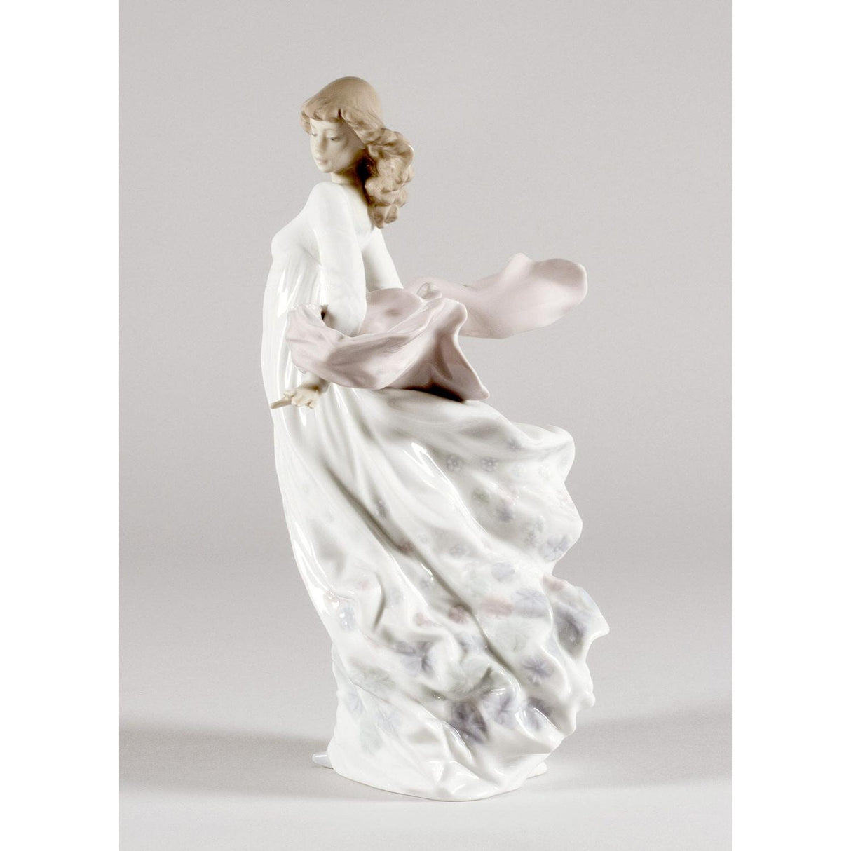 Lladró Figurina Donna Splendore Primaverile 30x18cm Porcellana