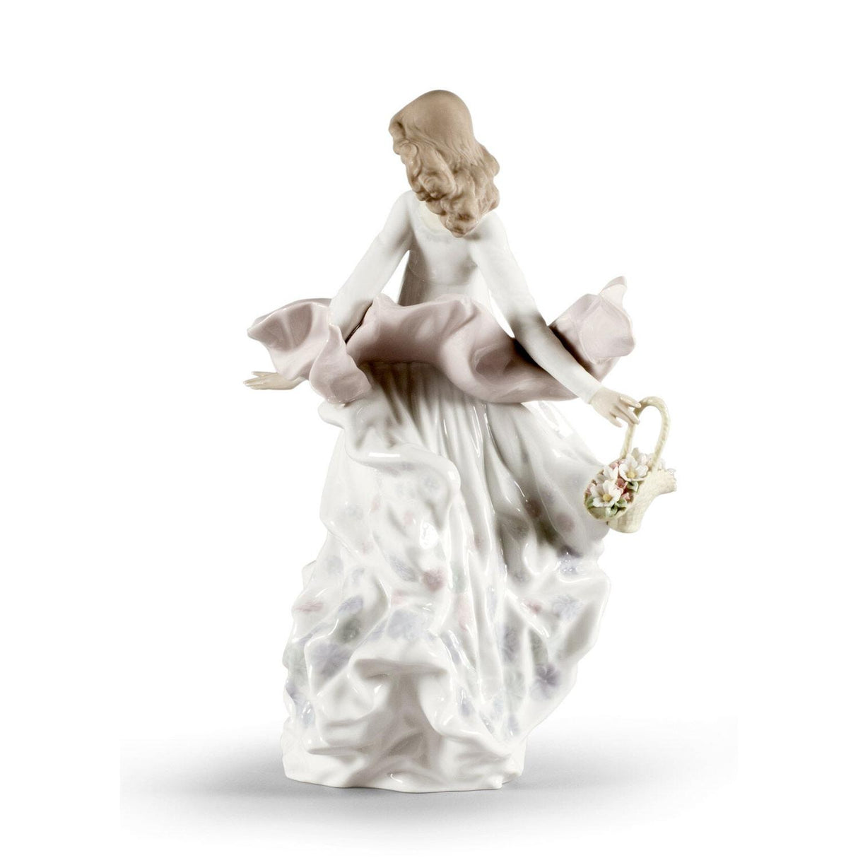 Lladró Figurina Donna Splendore Primaverile 30x18cm Porcellana