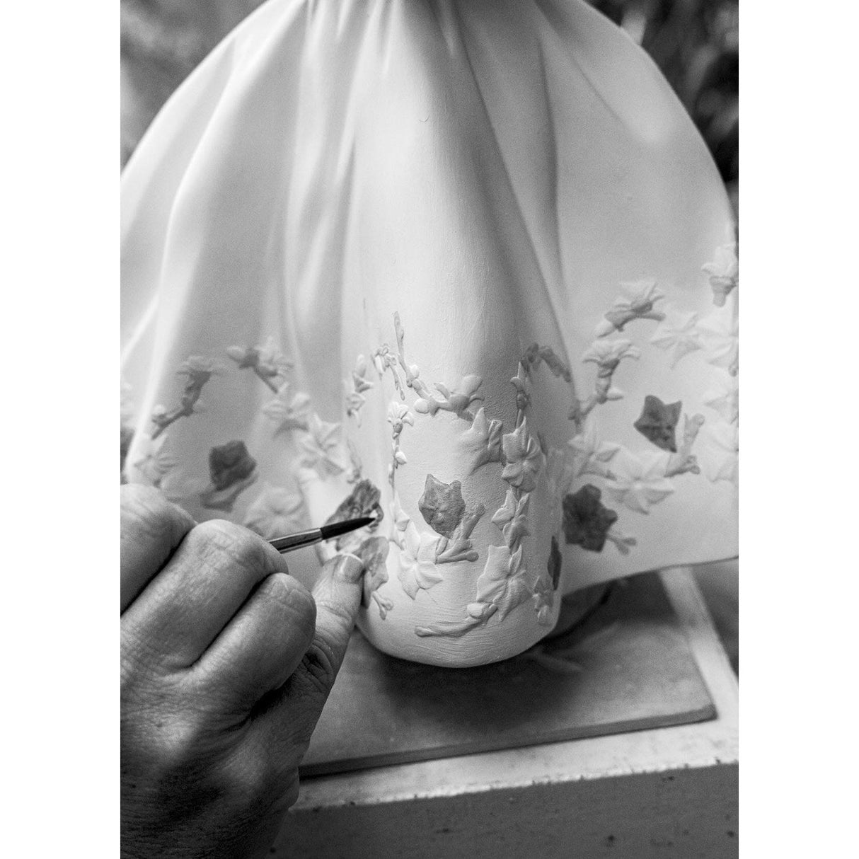 Lladró Figurina Donna Splendore Primaverile 30x18cm Porcellana