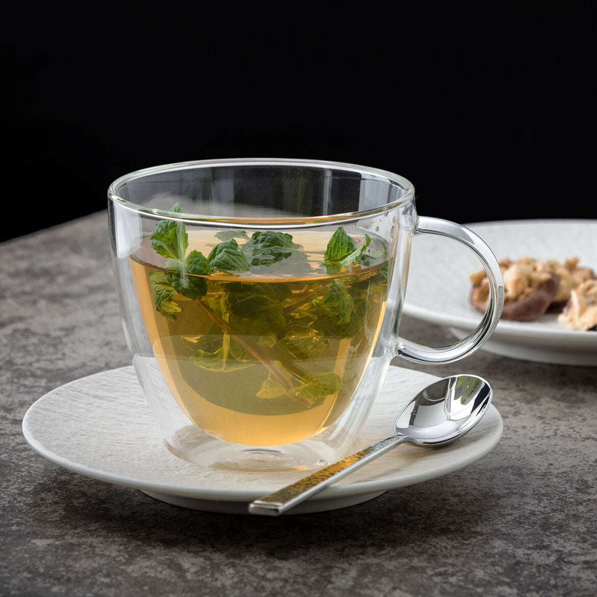 VILLEROY & BOCH Manufacture Rock Espresso Cup Saucer 12cm White